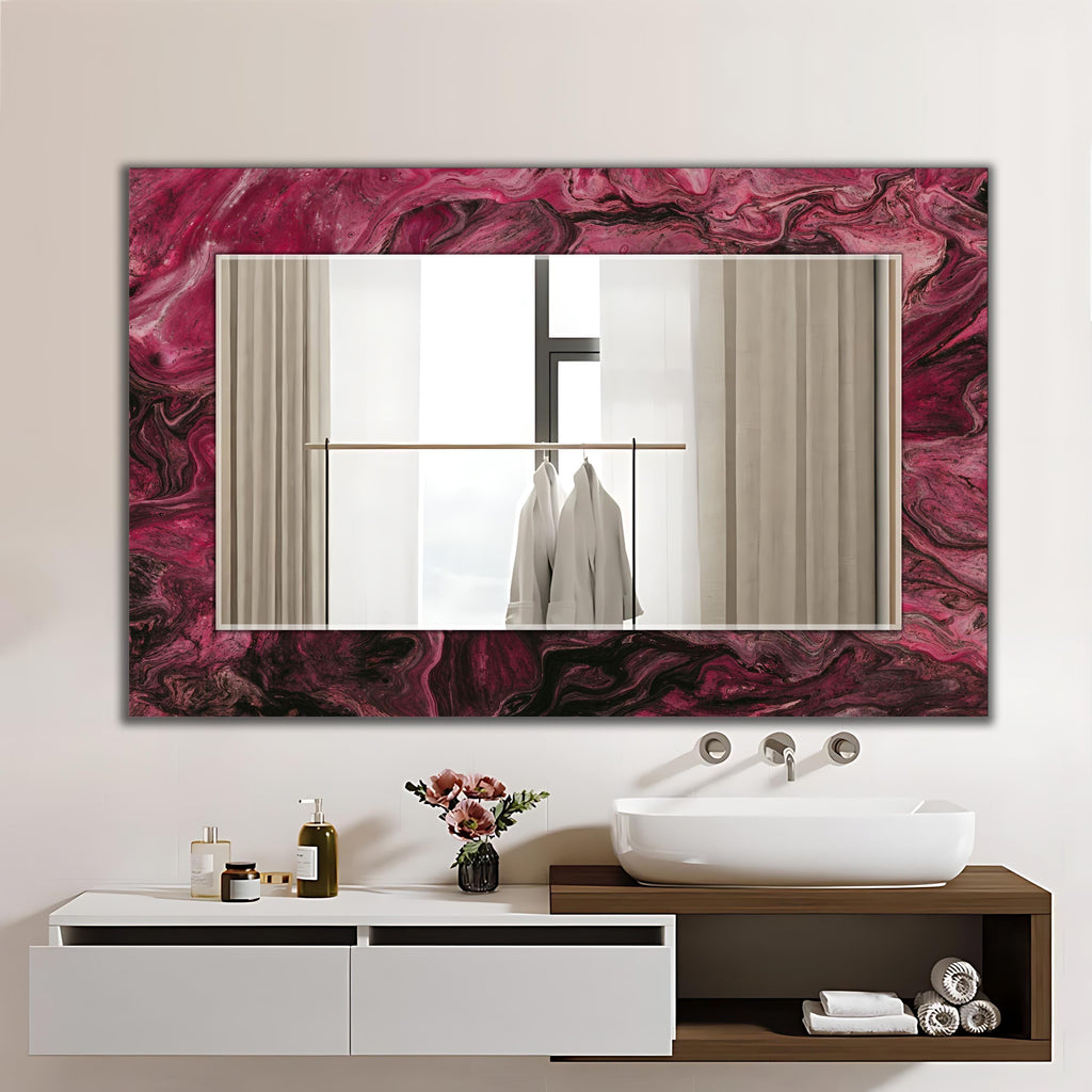 Customizable Mirror, Wall Art as Mirror | Decorative Mirror | Large Statement Mirror