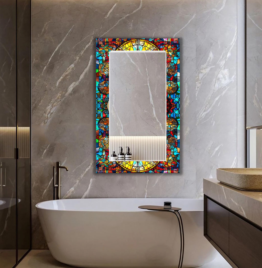 Customizable Mirror, Wall Art as Mirror | Decorative Mirror | Large Statement Mirror