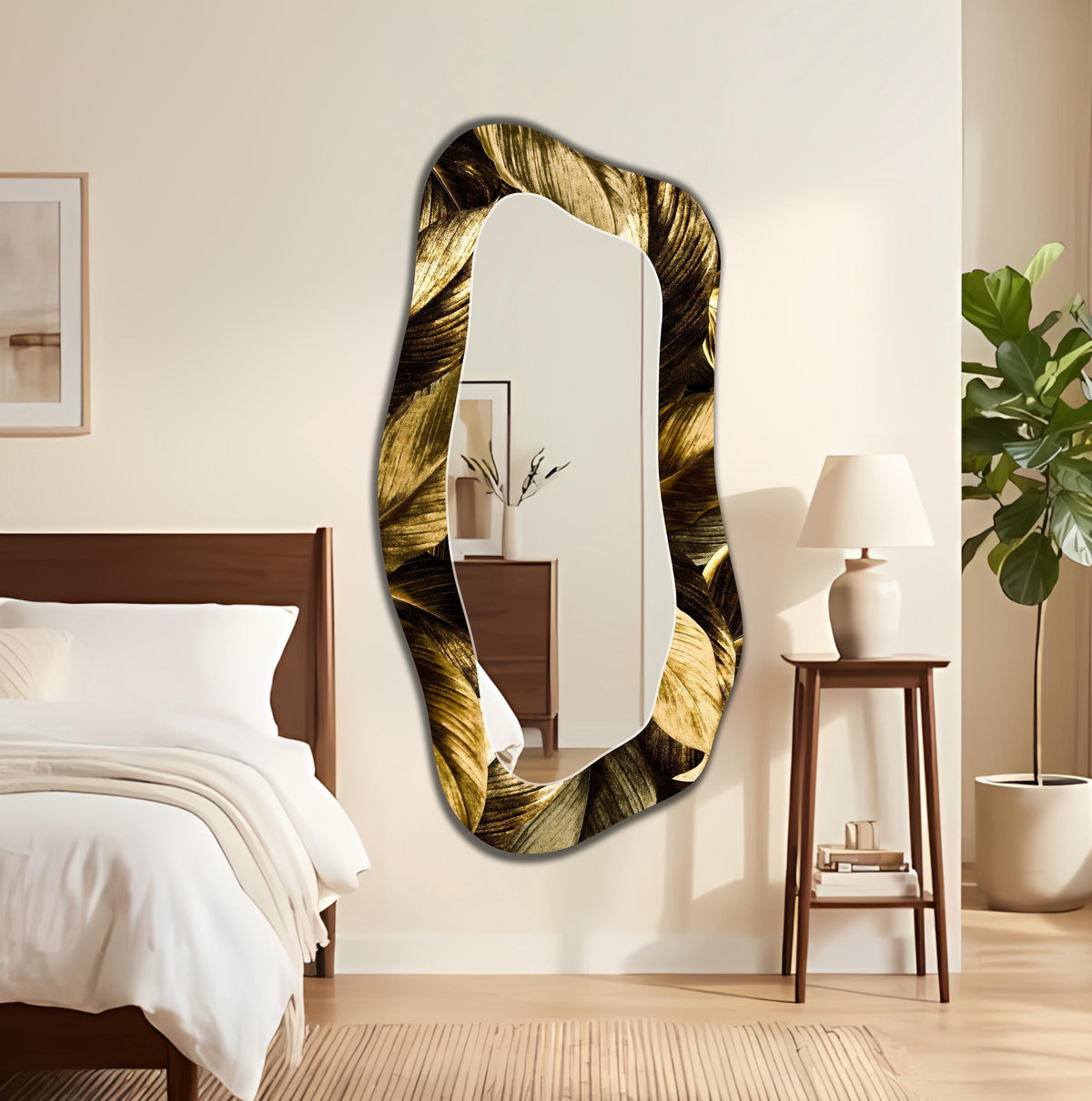 Customizable Mirror, Wall Art as Mirror | Decorative Mirror | Large Statement Mirror