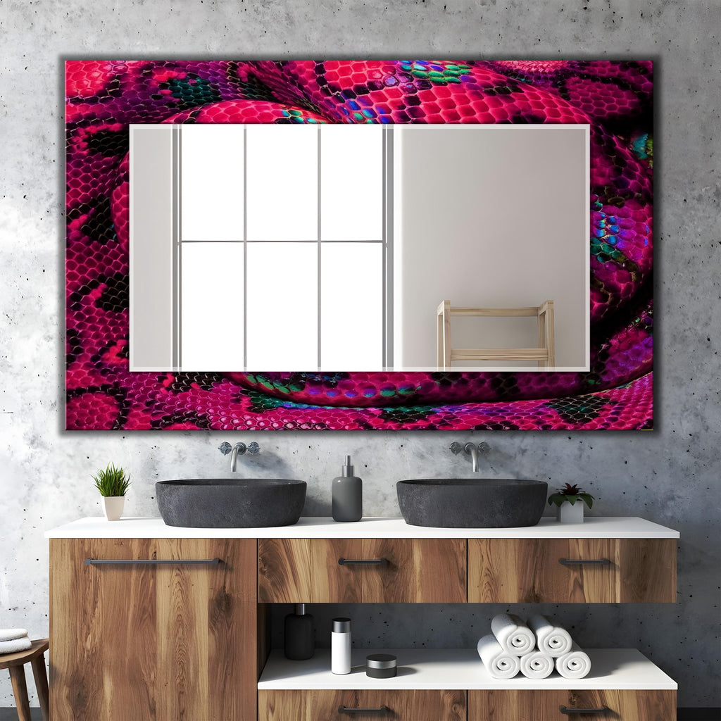 Customizable Mirror, Wall Art as Mirror | Decorative Mirror | Large Statement Mirror
