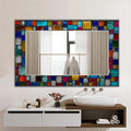 Customizable Mirror, Wall Art as Mirror | Decorative Mirror | Large Statement Mirror