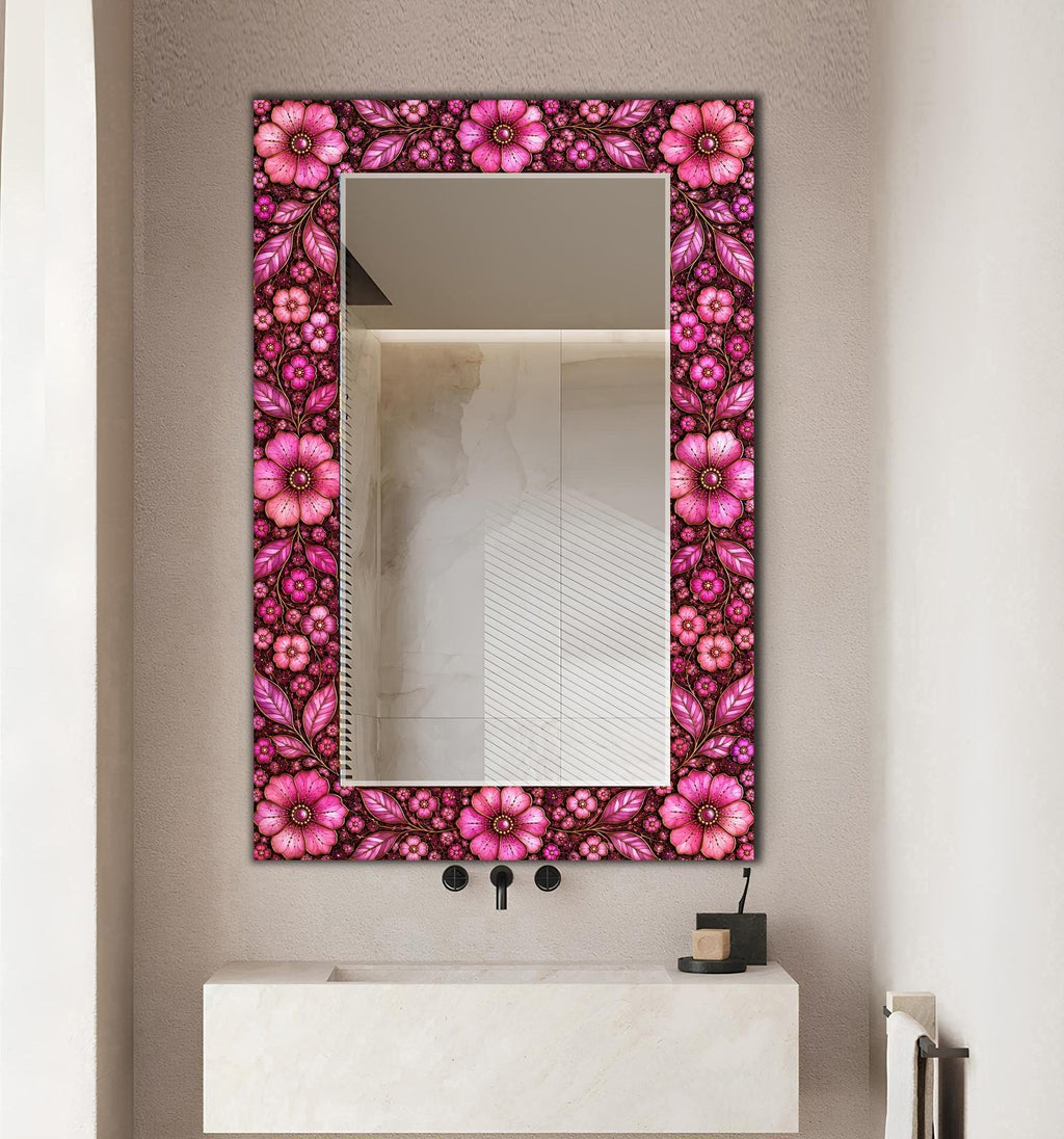 Customizable Mirror, Wall Art as Mirror | Decorative Mirror | Large Statement Mirror