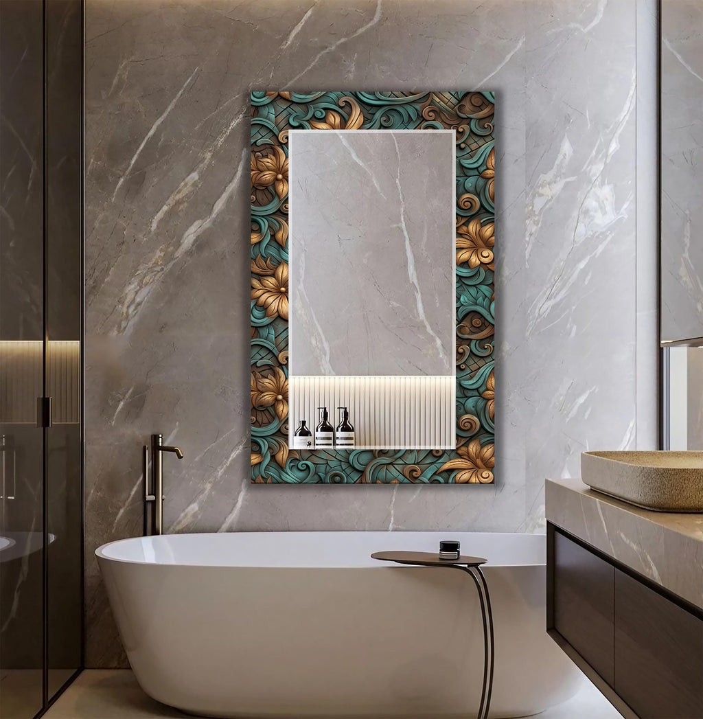 Customizable Mirror, Wall Art as Mirror | Decorative Mirror | Large Statement Mirror