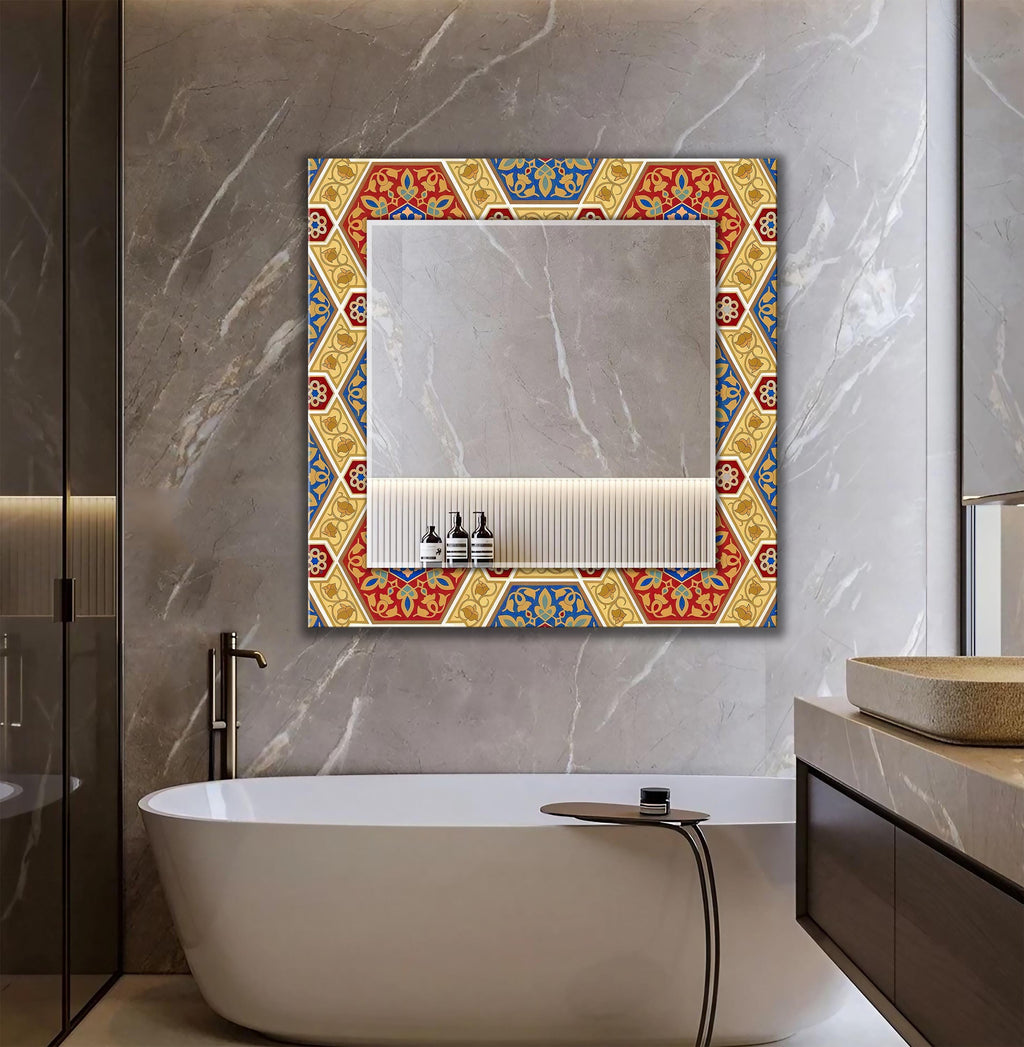 Customizable Mirror, Wall Art as Mirror | Decorative Mirror | Large Statement Mirror