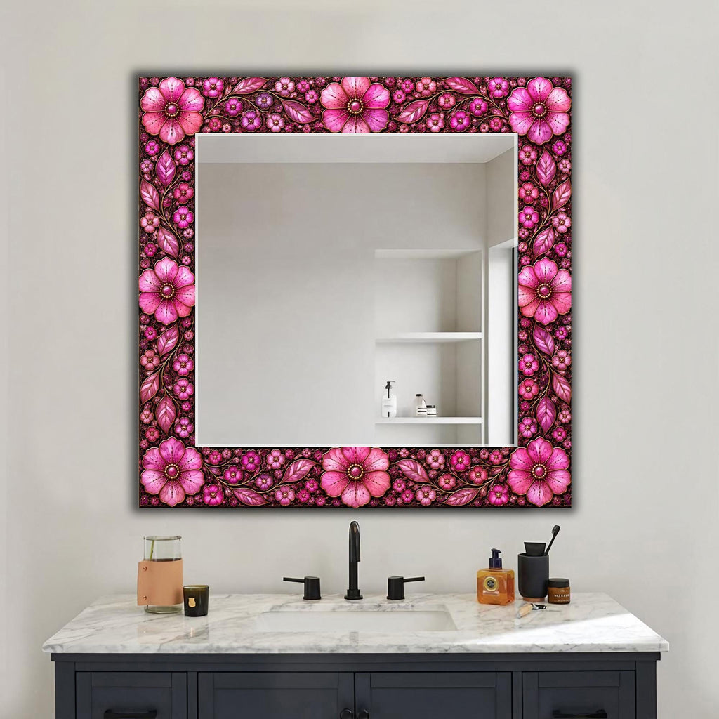 Customizable Mirror, Wall Art as Mirror | Decorative Mirror | Large Statement Mirror