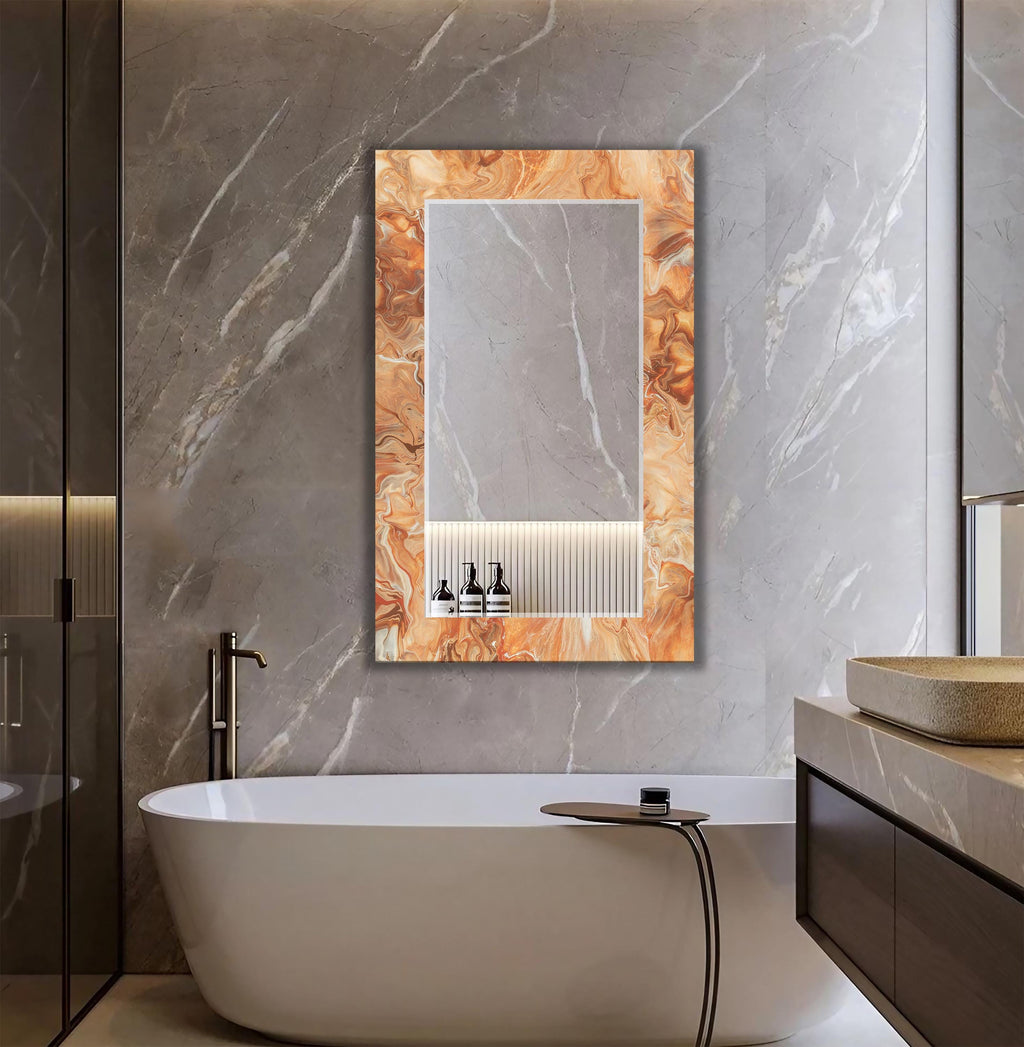 Customizable Mirror, Wall Art as Mirror | Decorative Mirror | Large Statement Mirror