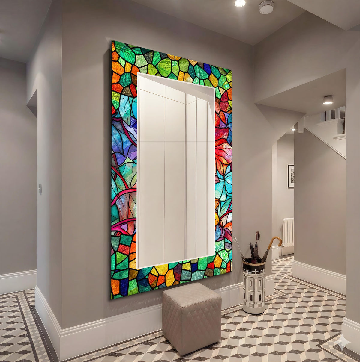 Customizable Mirror, Wall Art as Mirror | Decorative Mirror | Large Statement Mirror