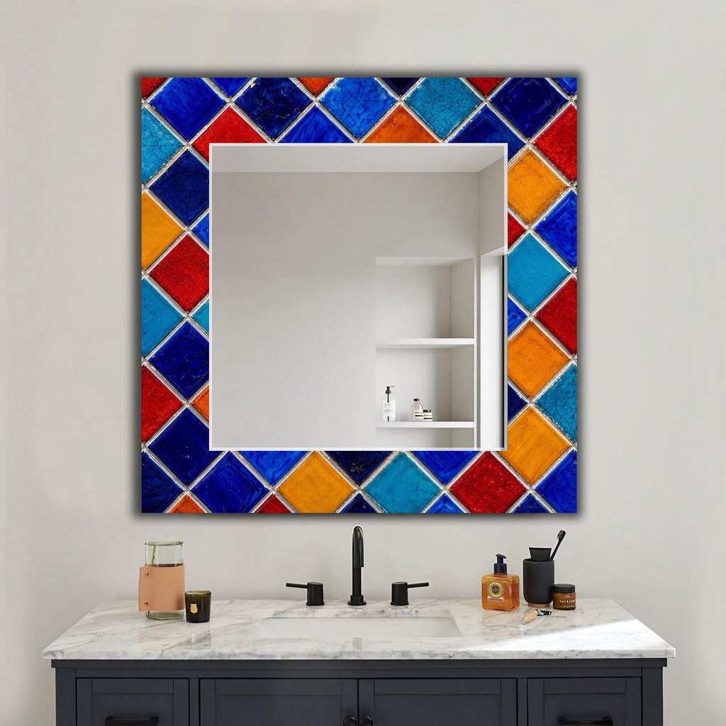 Customizable Mirror, Wall Art as Mirror | Decorative Mirror | Large Statement Mirror