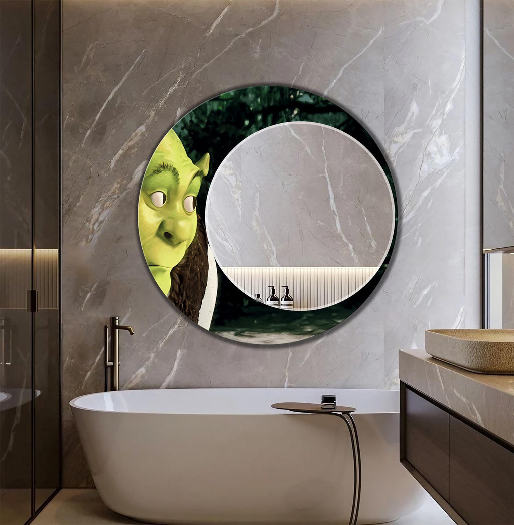 Customizable Mirror, Wall Art as Mirror | Decorative Mirror | Large Statement Mirror