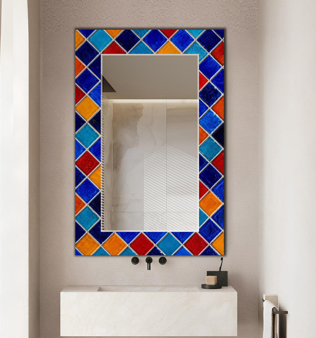 Customizable Mirror, Wall Art as Mirror | Decorative Mirror | Large Statement Mirror