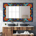 Customizable Mirror, Wall Art as Mirror | Decorative Mirror | Large Statement Mirror