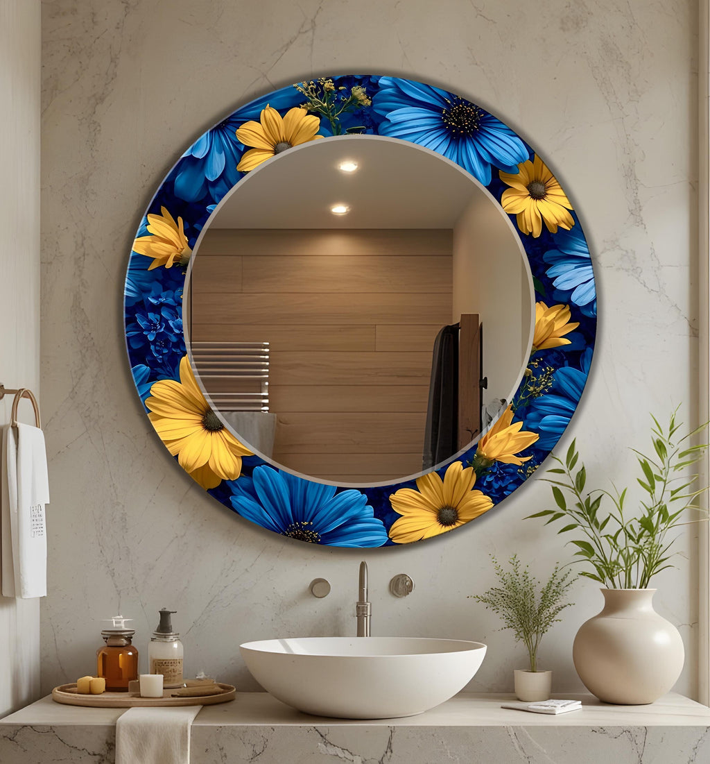 Customizable Mirror, Wall Art as Mirror | Decorative Mirror | Large Statement Mirror