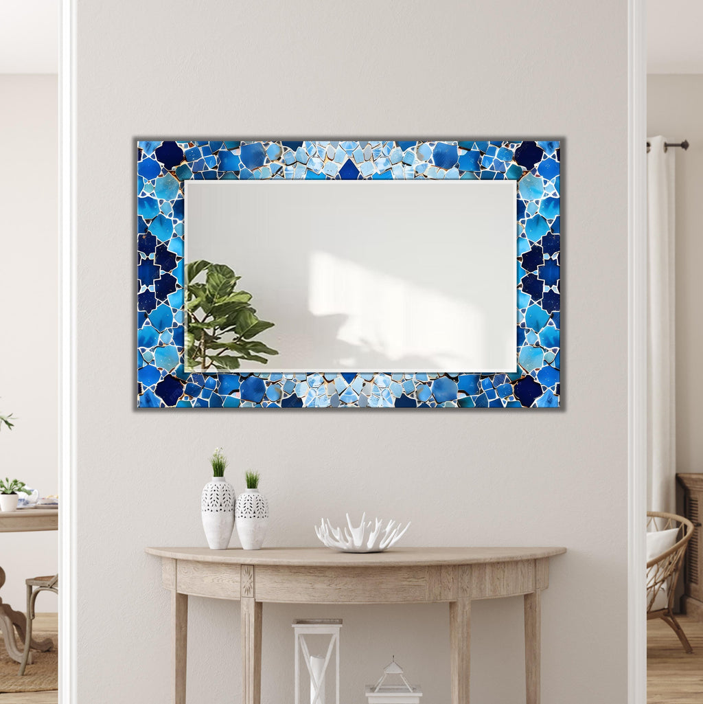 Customizable Mirror, Wall Art as Mirror | Decorative Mirror | Large Statement Mirror