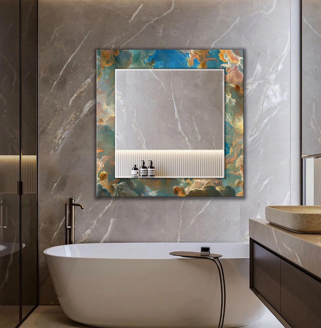 Customizable Mirror, Wall Art as Mirror | Decorative Mirror | Large Statement Mirror