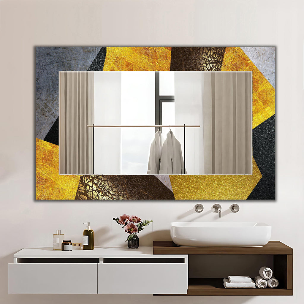 Customizable Mirror, Wall Art as Mirror | Decorative Mirror | Large Statement Mirror