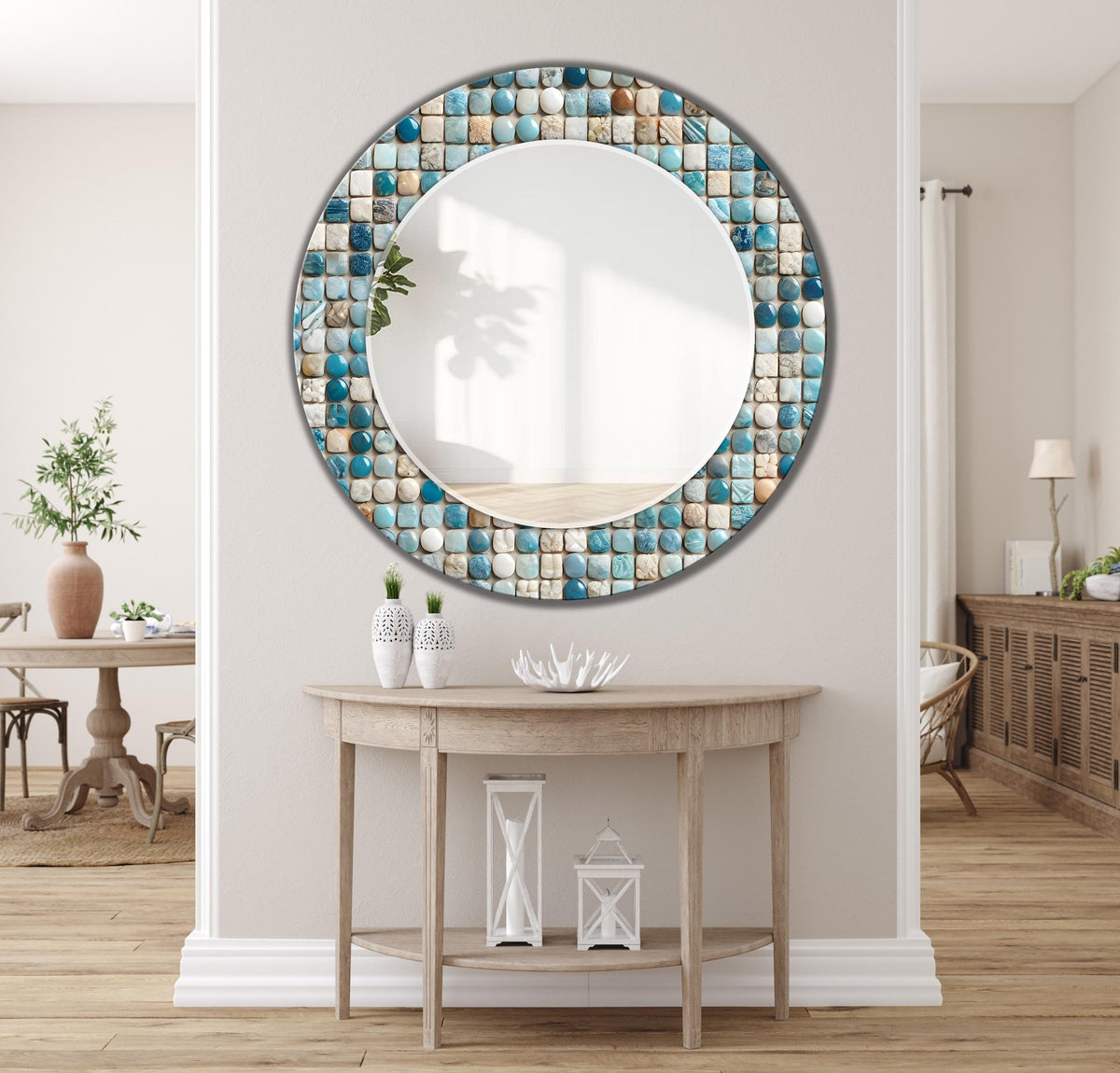 Customizable Mirror, Wall Art as Mirror | Decorative Mirror | Large Statement Mirror
