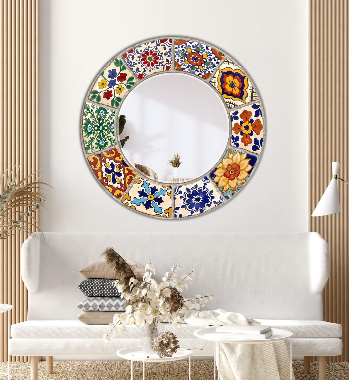 Customizable Mirror, Wall Art as Mirror | Decorative Mirror | Large Statement Mirror