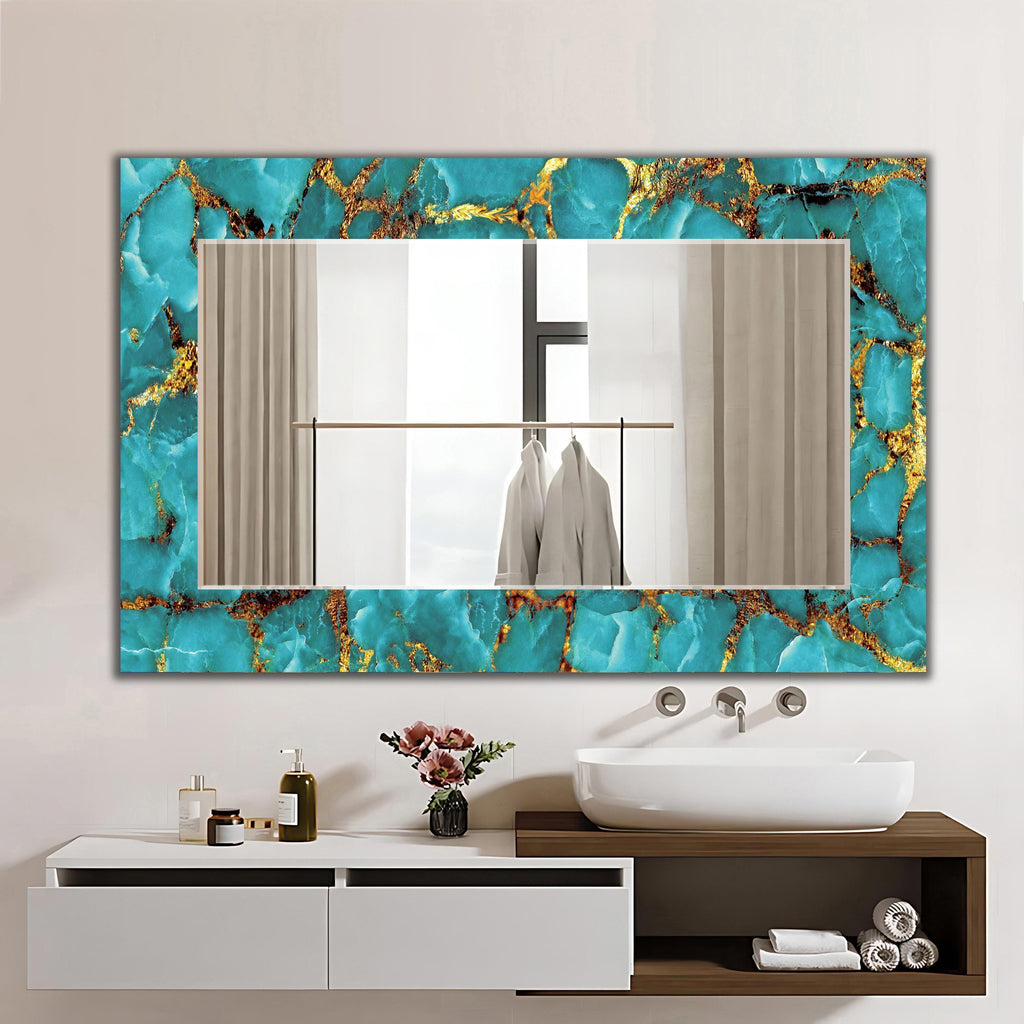 Customizable Mirror, Wall Art as Mirror | Decorative Mirror | Large Statement Mirror