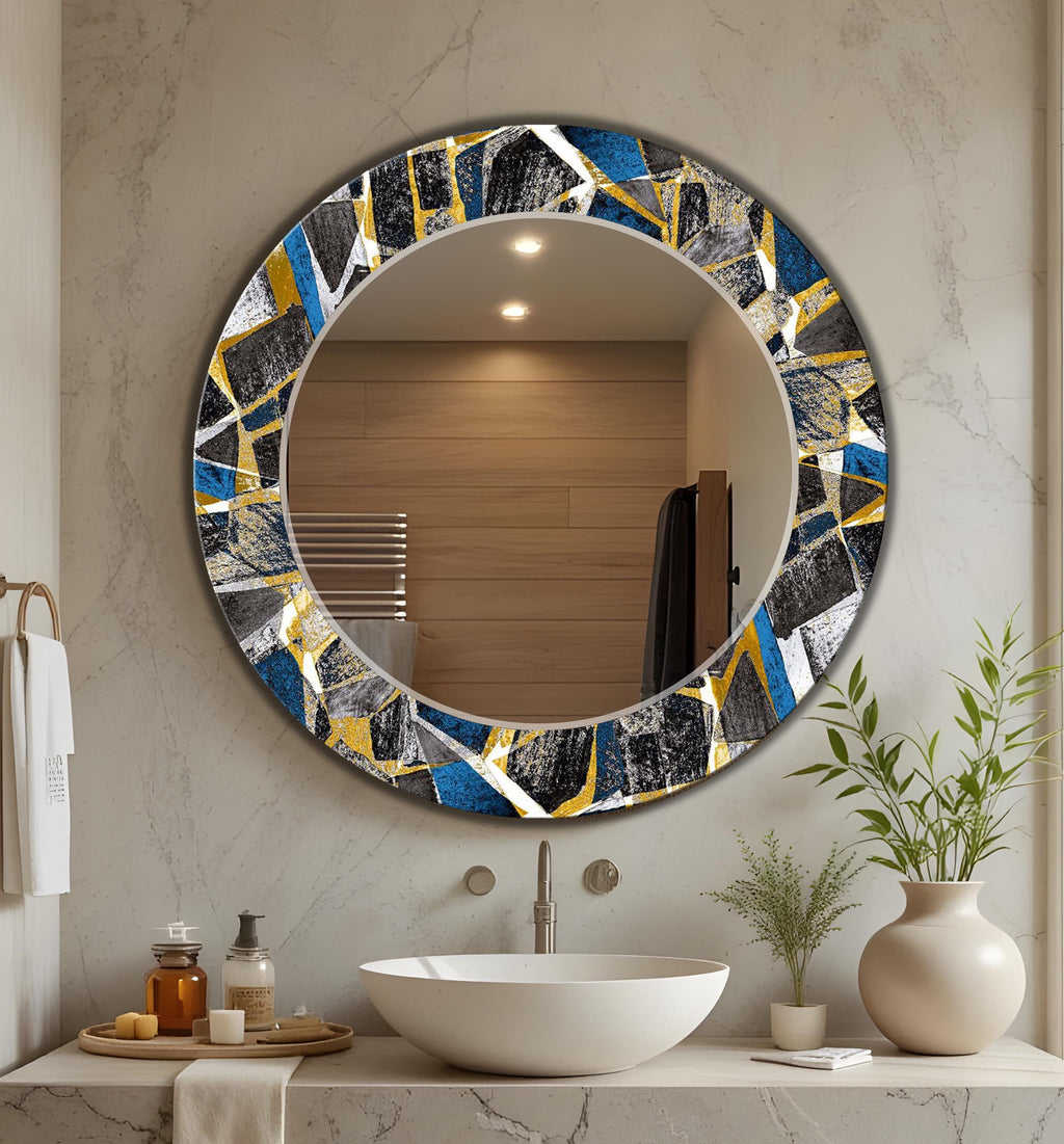 Customizable Mirror, Wall Art as Mirror | Decorative Mirror | Large Statement Mirror