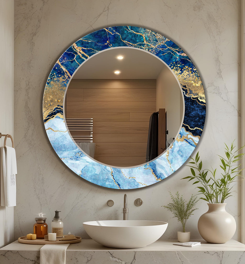 Customizable Mirror, Wall Art as Mirror | Decorative Mirror | Large Statement Mirror