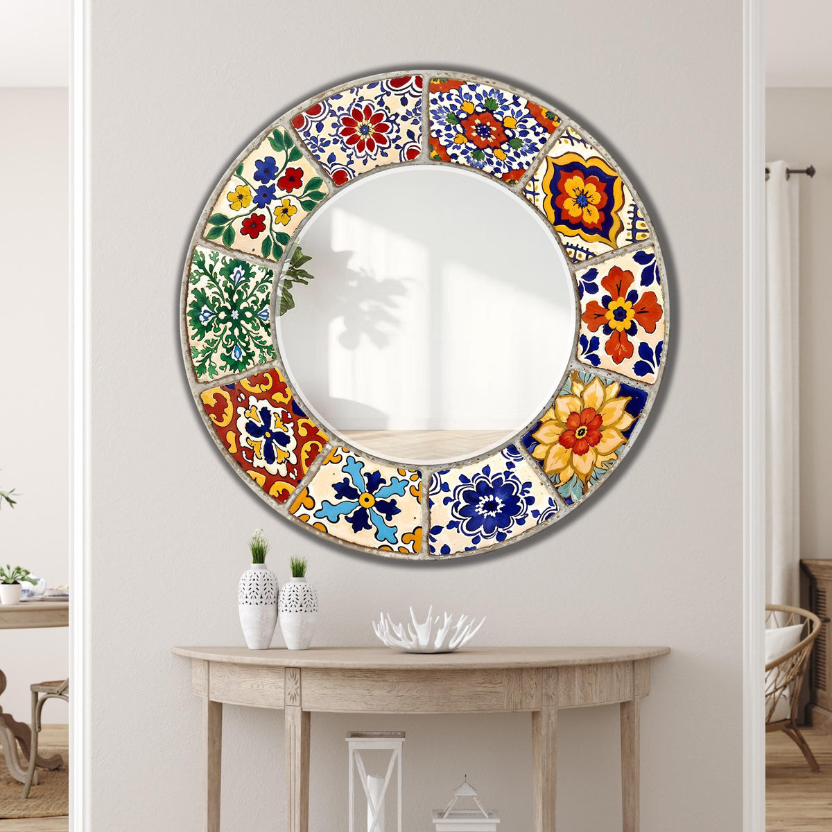 Customizable Mirror, Wall Art as Mirror | Decorative Mirror | Large Statement Mirror