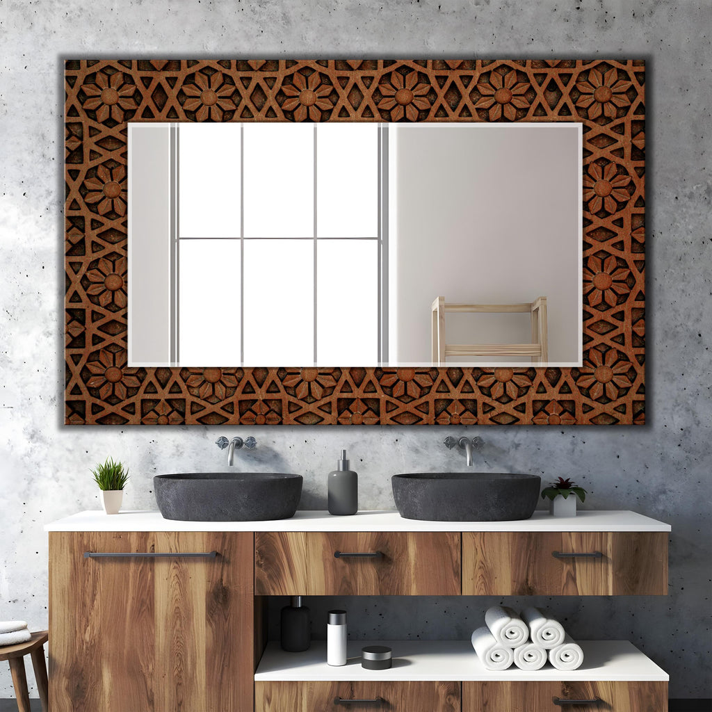 Customizable Mirror, Wall Art as Mirror | Decorative Mirror | Large Statement Mirror