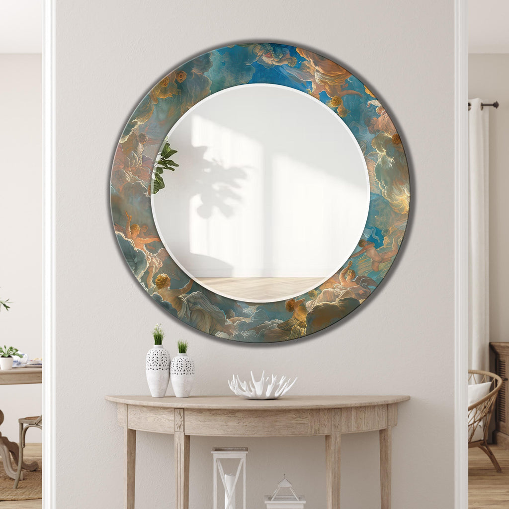 Customizable Mirror, Wall Art as Mirror | Decorative Mirror | Large Statement Mirror