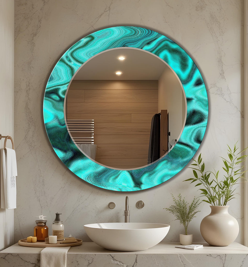 Customizable Mirror, Wall Art as Mirror | Decorative Mirror | Large Statement Mirror