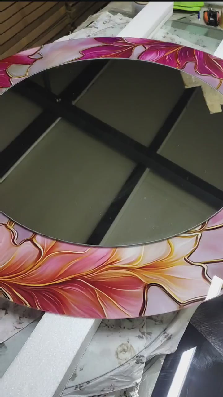 Customizable Mirror, Wall Art as Mirror | Decorative Mirror | Large Statement Mirror