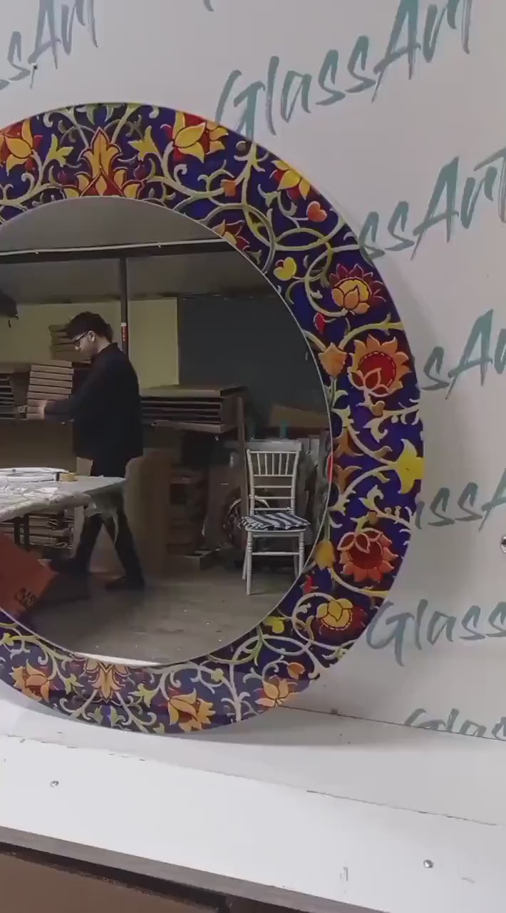 Customizable Mirror, Wall Art as Mirror | Decorative Mirror | Large Statement Mirror