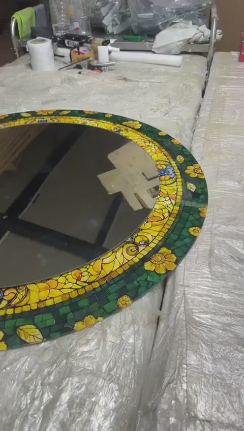 Customizable Mirror, Wall Art as Mirror | Decorative Mirror | Large Statement Mirror
